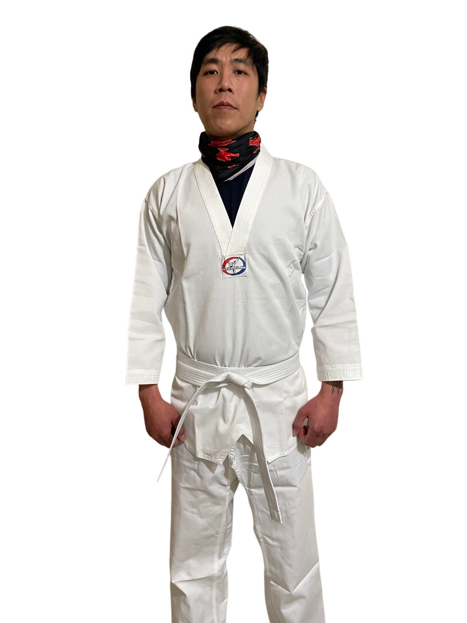 Tiger Claw, Medium Weight, V-Neck, Adult Karate Gi